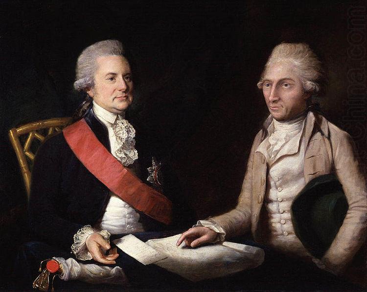 George Macartney, 1st Earl Macartney; Sir George Leonard Staunton, 1st Bt, Lemuel Francis Abbott